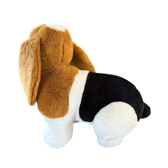 Land Love by Windsor Toys Vtg 1985 Bassett Hound Puppy Dog Plush Stuffie Korea - Picture 4 of 12